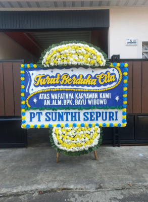 Papan Bunga Duka di Samarinda Ilir